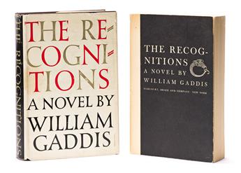 Gaddis Jr., William (1922-1998) The Recognitions, Signed First Edition and Advanced Proof.